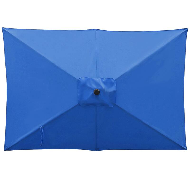 Maypex 10 X 6.5 Feet Rectangular Market Umbrella