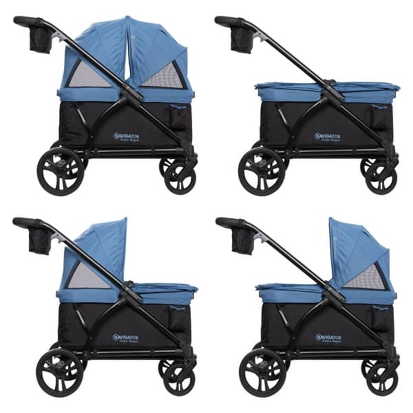 Navigator 2-in-1 Stroller Wagon - Dash Blue Baby Trend