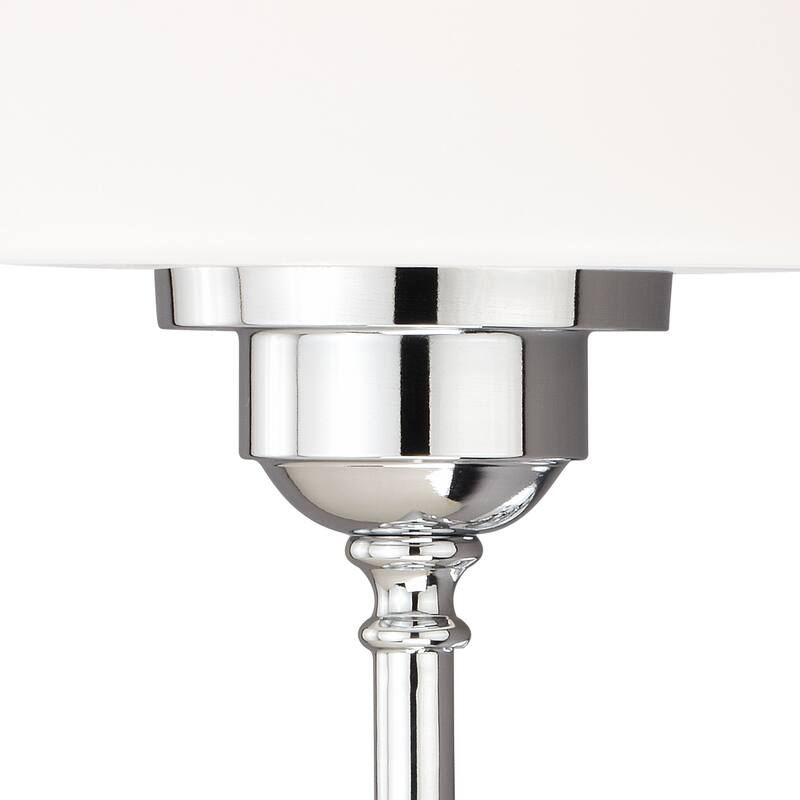 Kelsy 1 Light Chrome Bathroom Wall Fixture - 6-in W x 16-in H x 8.5-in D