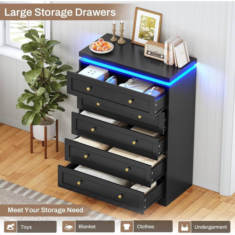 Dresser for Bedroom Dressers & Chests of Drawers Storage Organizer