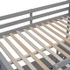 preview thumbnail 22 of 22, Twin Loft Bed, Full Platform Bed with Wheels, Twin Over Full Bunk Bed with Writing Desk, Ladder, Guardrail and 2 Drawers
