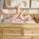 preview thumbnail 9 of 18, Rustic Solid Pine Wood 9-Drawer Dresser with Changing Top, Nursery Storage Organizer with Anti-Tip Kit, Baby Room Furniture