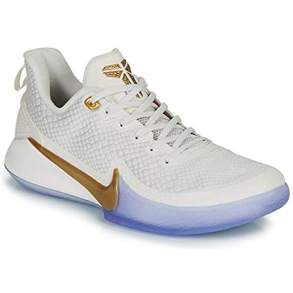 nike mamba focus white gold