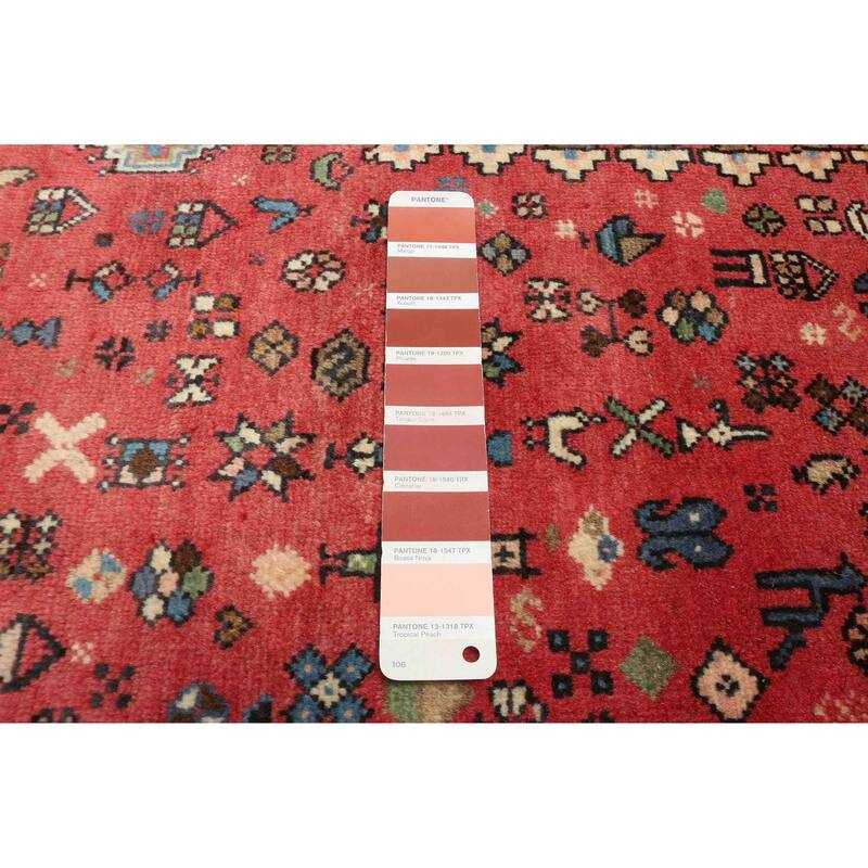 ECARPETGALLERY Hand-knotted Anadol Red Wool Rug - 3'2 x 5'0