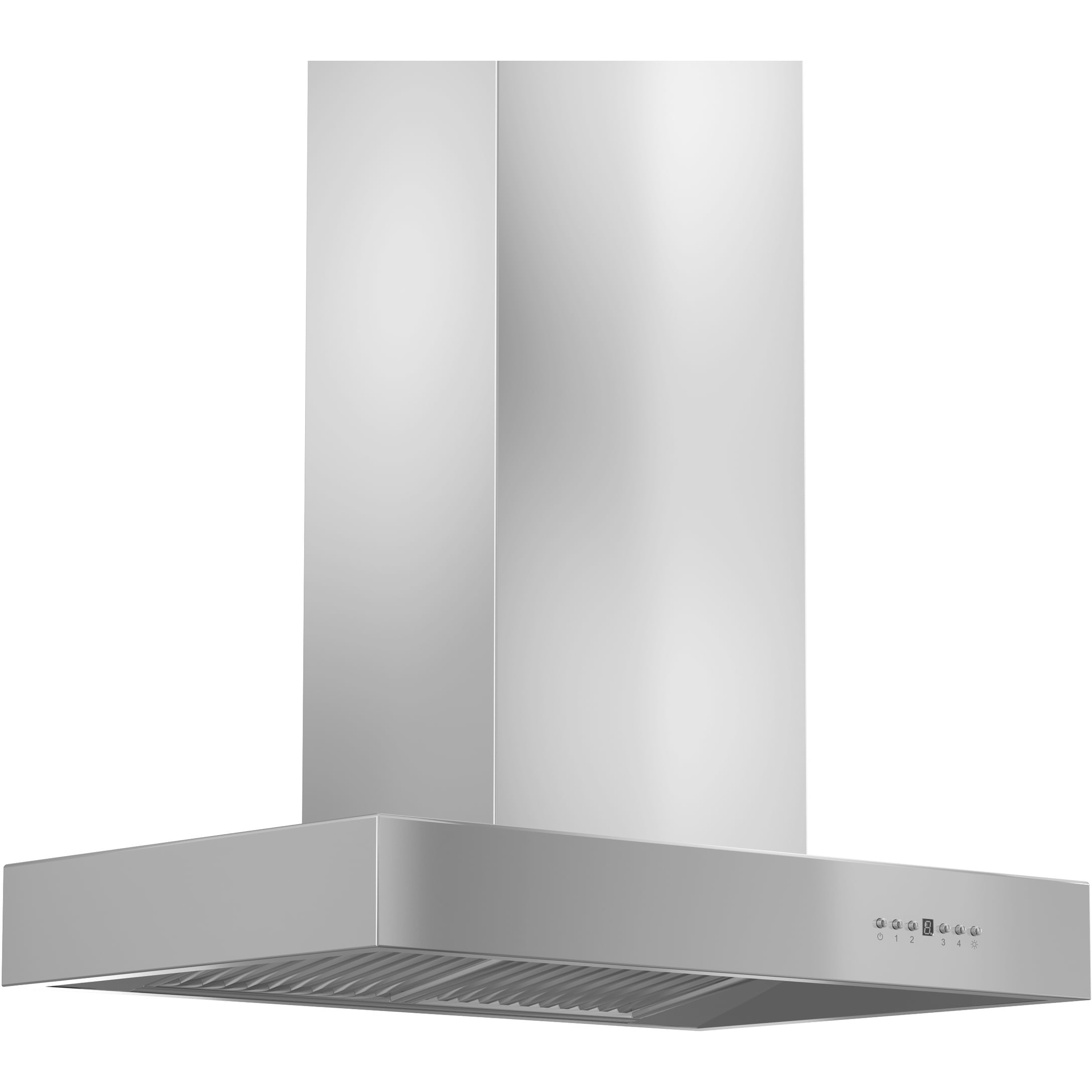 Zline 36 Island Mount Range Hood In Stainless Steel Kecomi 36 Overstock 13867947