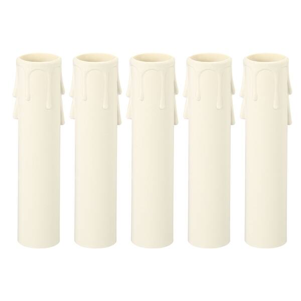Candle Socket Covers, Plastic Sleeves Candelabra Base for Chandelier