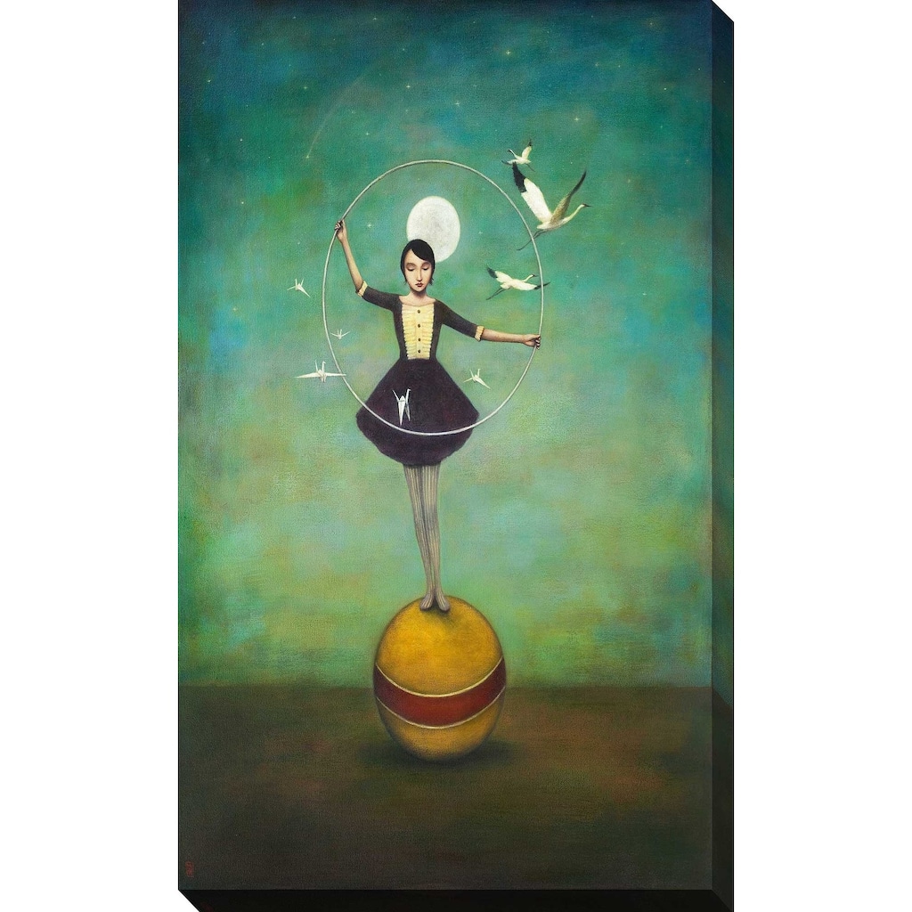 "Luna's Circle" by Duy Huynh Print on Canvas