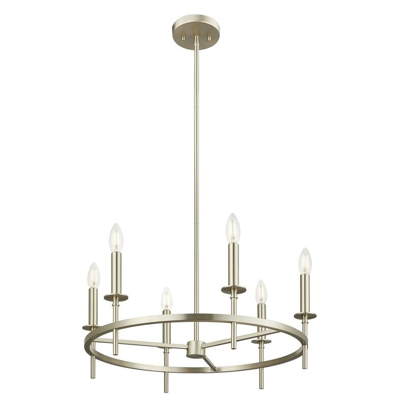 6-Light Chandelier By Trade Winds