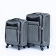 preview thumbnail 1 of 6, (20+24) Two-piece suitcase suitcase set Oxford trolley case without password lock universal wheel GRAY