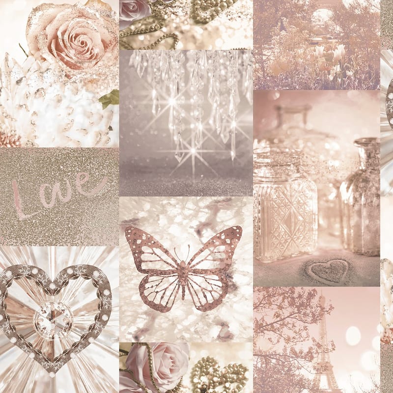 Arthouse Ryo Blush Inspirational Wallpaper