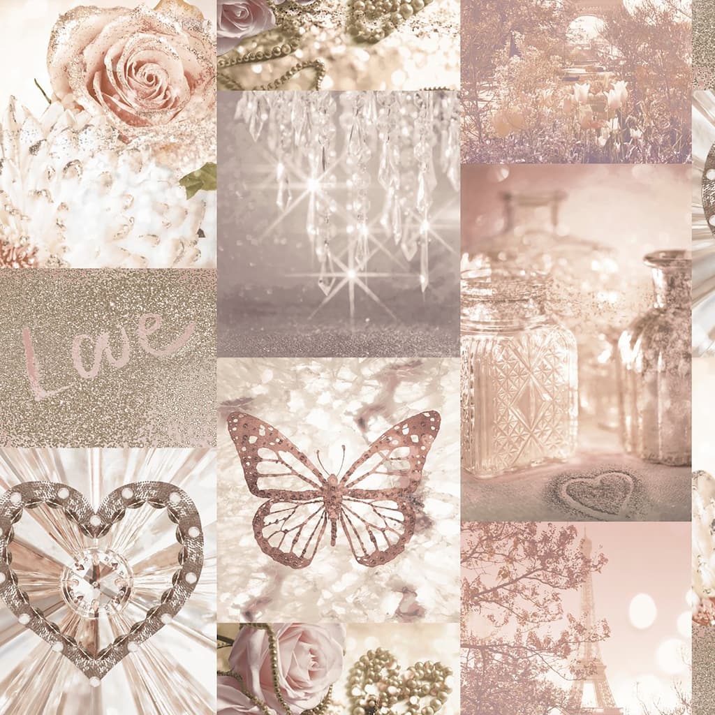 Arthouse Ryo Blush Inspirational Wallpaper
