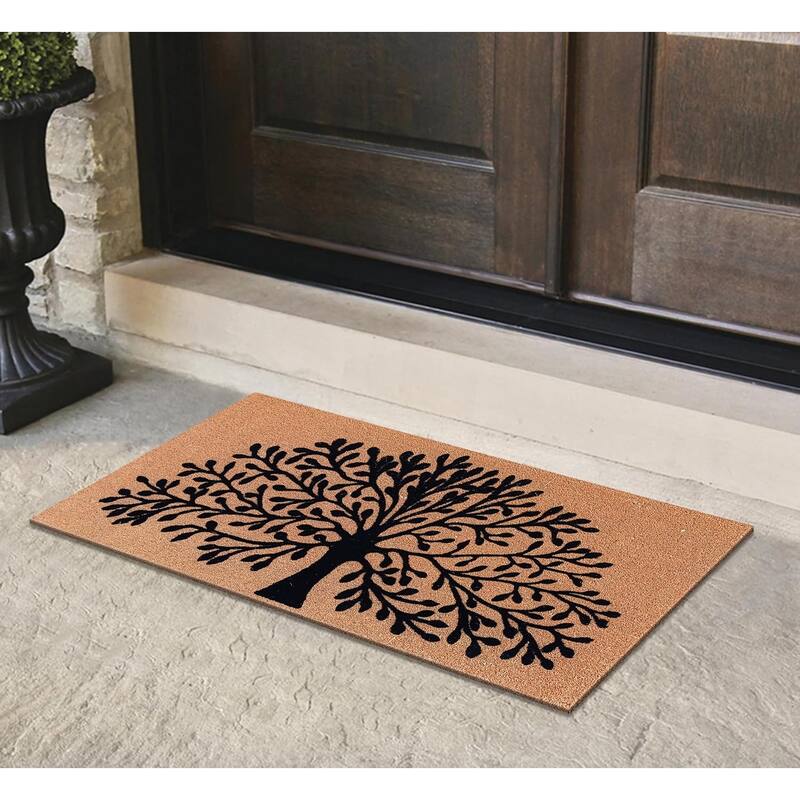 A1HC Entrance Durable Thin Profile Heavy Duty Non-Slip Flock Doormat