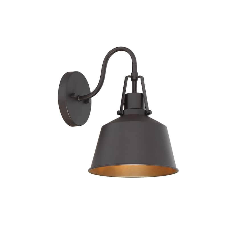 Meridian M50049 12" Tall Outdoor Wall Sconce with 10-1/2" Extension