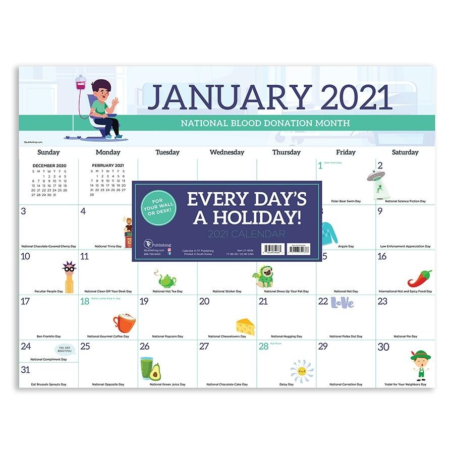 Everydays A Holiday Calendar 2022 Desktop