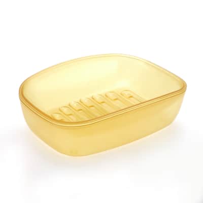Waterproof with Cover Soap Holder for Bathroom 5.51"x4.13"x1.65" 1 Pc