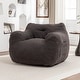 preview thumbnail 9 of 26, Bean Bag Chair, Bean Bag Sofa Chair with Armrests Stuffed High-Density Foam