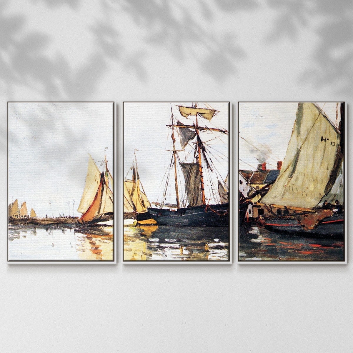 【R&B】Monet Monet - Multi Piece Framed Canvas - Bed Bath & Beyond - 39844406