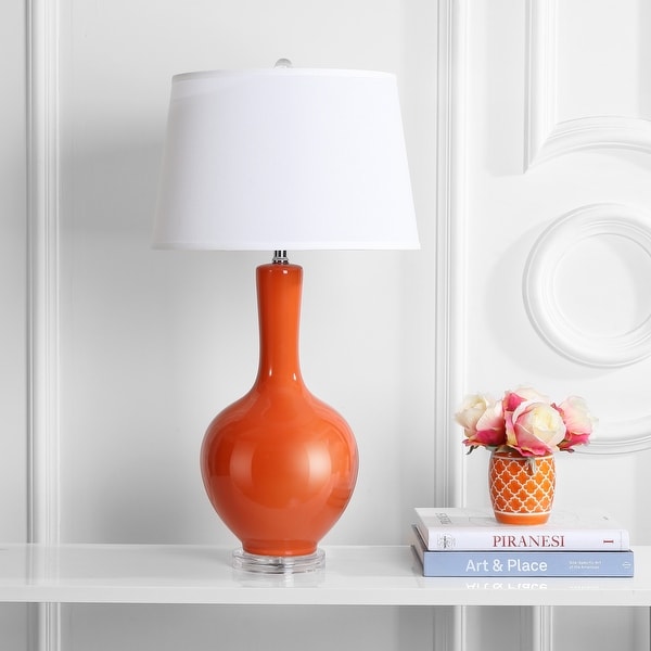 Safavieh orange lamp cheap