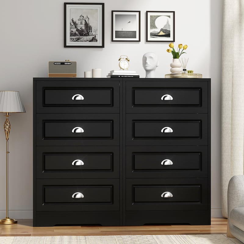 4-Drawer Dresser - Storage Cabinet for Hallway, Living Room & Bedroom