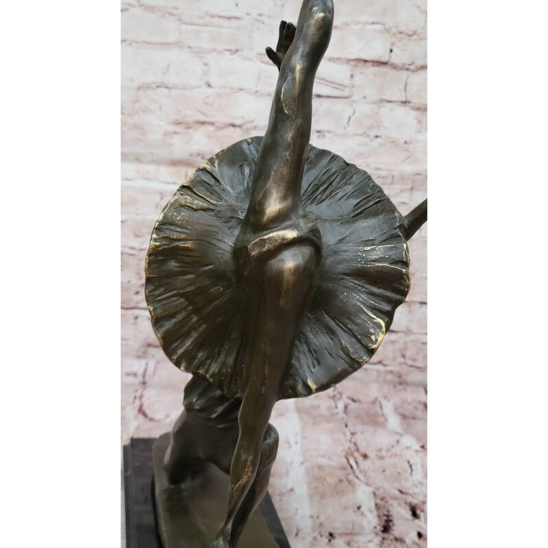 Bronze Ballet Dancers Statue - Elegant Dance Sculpture Decor By Vitaleh