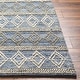 preview thumbnail 3 of 7, Oriana Handmade Farmhouse Cotton & Wool Area Rug