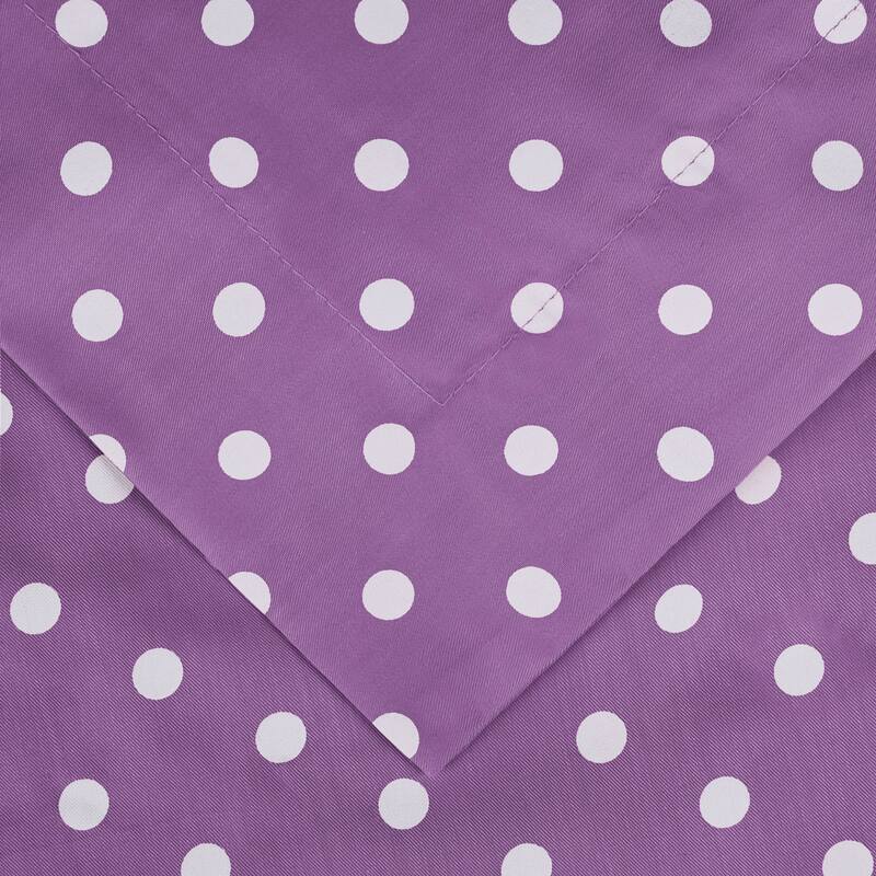 Superior Thread Count 600TC Polka Dot Cotton Blend Duvet Cover Set