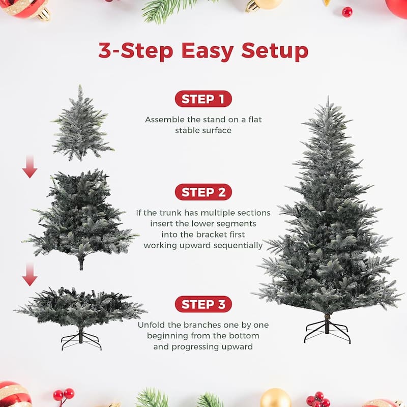 Lighted Christmas Tree for Indoor,Outdoor, Holiday Decor - N/A