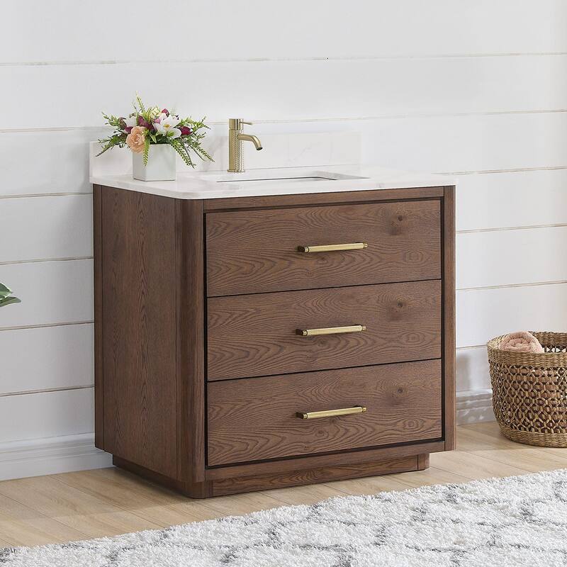 Miseno MV-NM-706536 Porto 36" Free Standing Single Basin Vanity Set