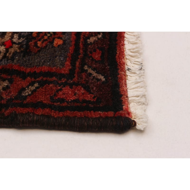 ECARPETGALLERY Hand-knotted Anadol Red Wool Rug - 3'10 x 10'1