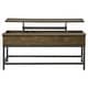 preview thumbnail 1 of 1, Byers Engineered Wood Lift Top Coffee Table Brown Oak