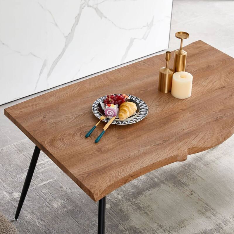 Rectangle MDF Wooden Dining Table