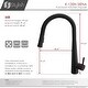preview thumbnail 4 of 54, STYLISH Kitchen Sink Faucet Single Handle Pull Down Dual Mode Stainless Steel Polished