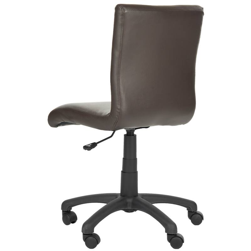 Safavieh Hal Brown Desk Chair - 18"W x 22"D x 33"H