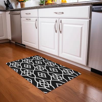Premium Washable Super Soft Transitional Scroll Mayfield Rug