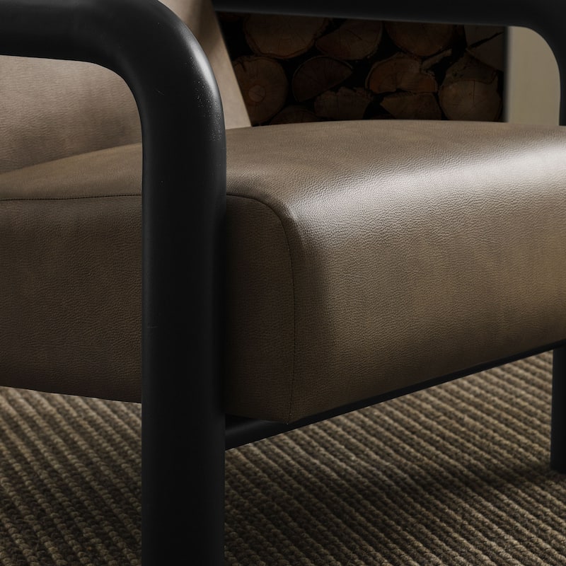 Sereno Vegan Leather Accent Chair