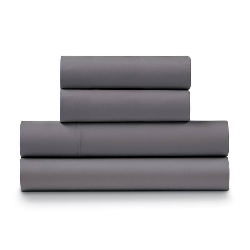 Ella Jayne 100% Cotton Sateen 500 Thread Count Deep Pocket 4-piece Sheet Set
