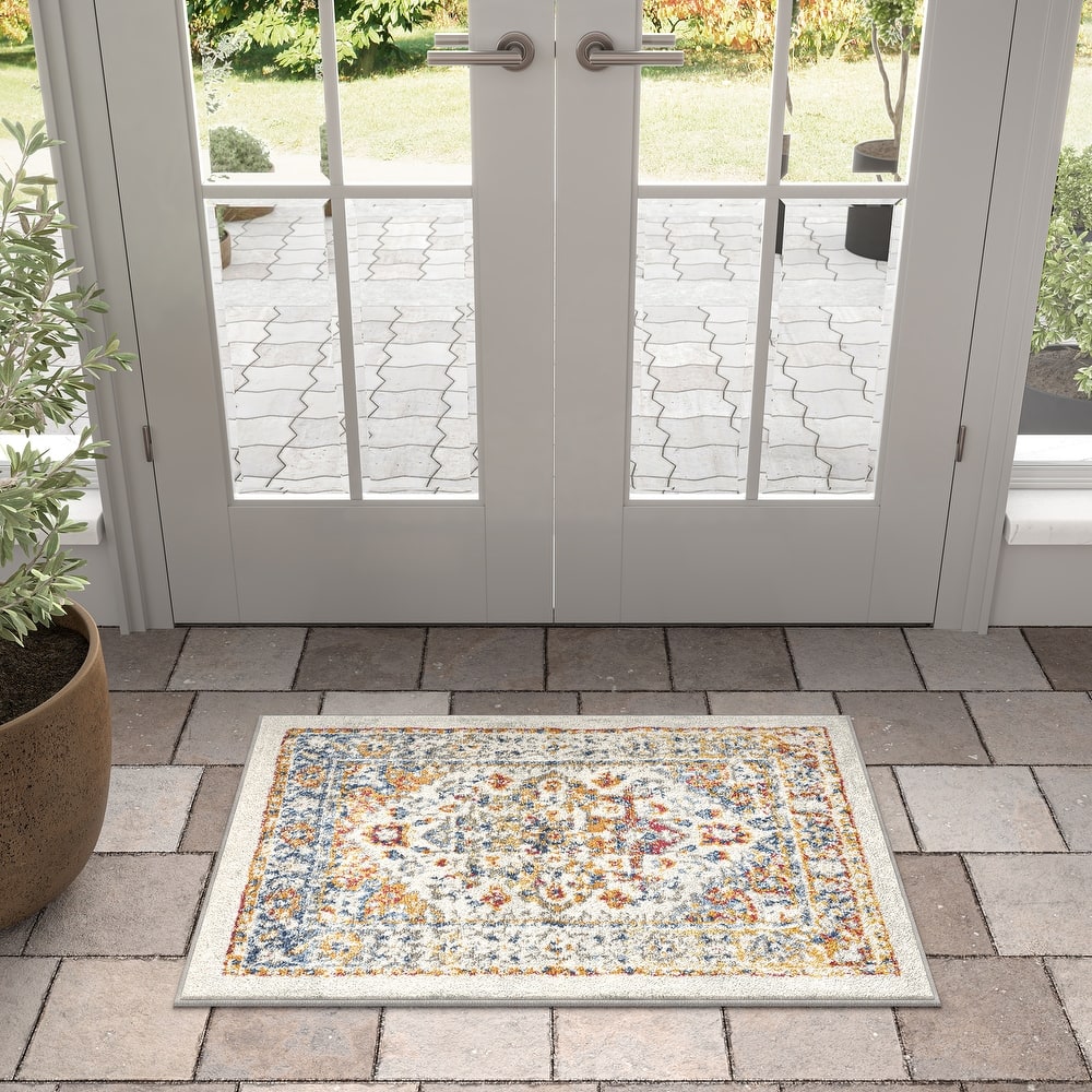 Chesney Bohemian & Eclectic Medallion Indoor Area Rug