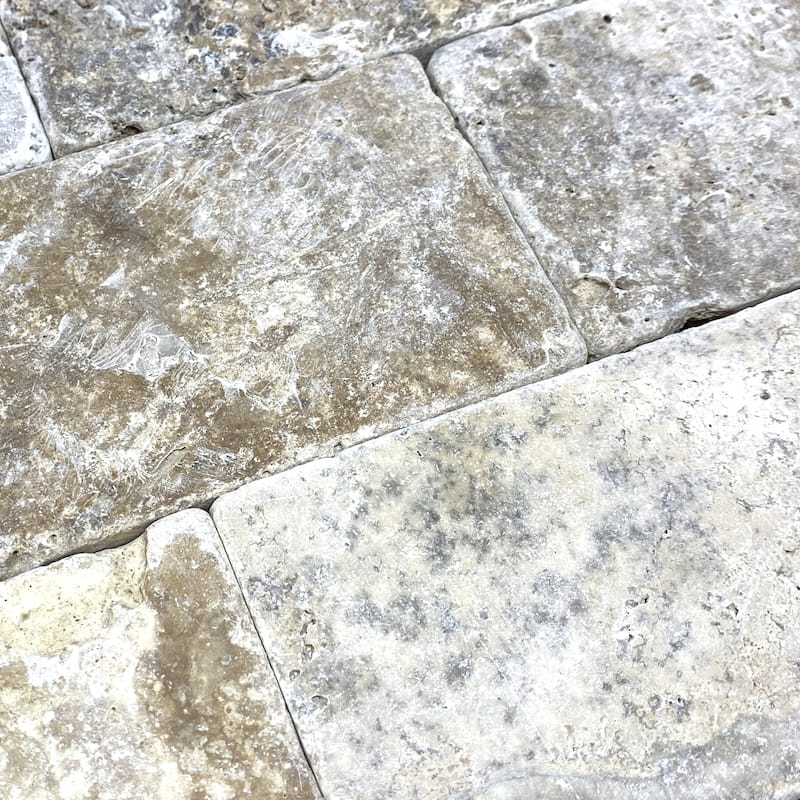 Philly Travertine 3" x 6" Tumbled Tile