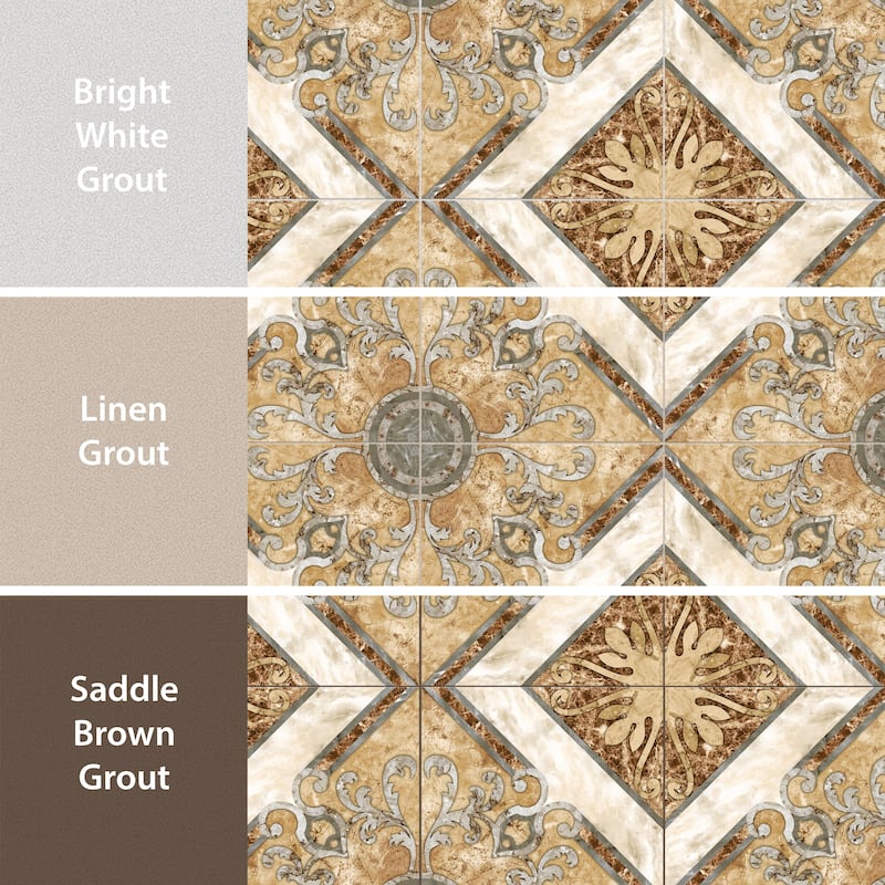 Merola Tile Touba 17-5/8" x 17-5/8" Ceramic Floor and Wall Tile