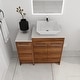 preview thumbnail 108 of 112, ARTCHIRLY 24/36/48/60 Inch Bathroom Vanity with Sink, Freestanding Bathroom Vanity with Soft Close Door and Shelf