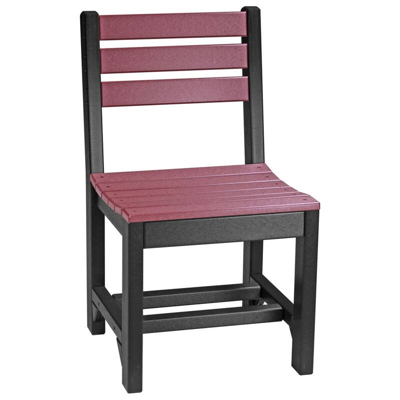 Set of 4 Poly Lumber Island Side Chairs