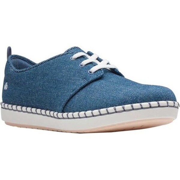 clarks denim shoes