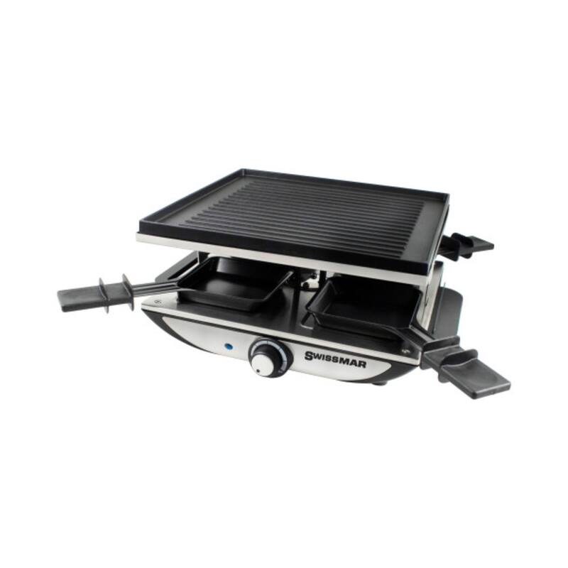Swissmar Geneva 4 Piece Raclette With Aluminum Top