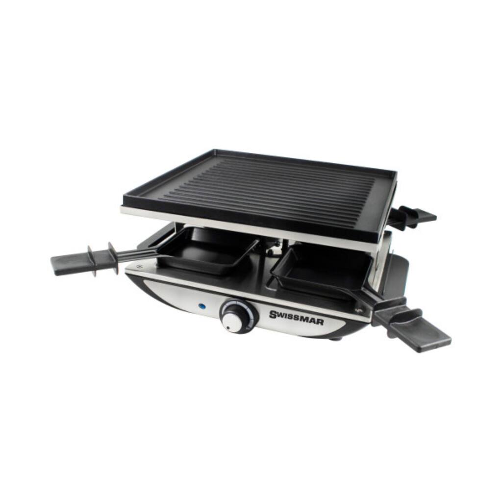 Swissmar Geneva 4 Piece Raclette With Aluminum Top