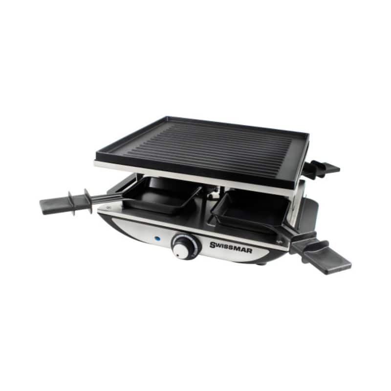 Swissmar Geneva 4 Piece Raclette with Aluminum Top