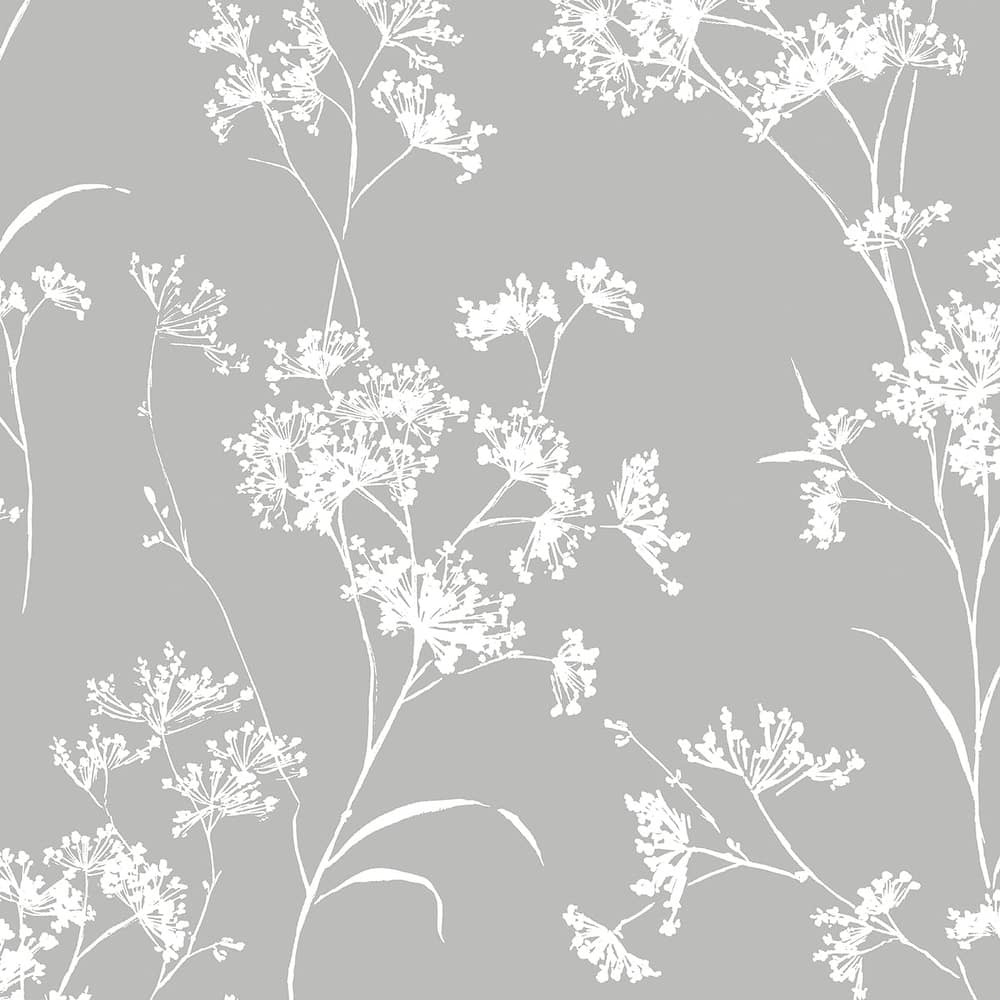 Luxe Haven Floral Mist Peel and Stick Wallpaper