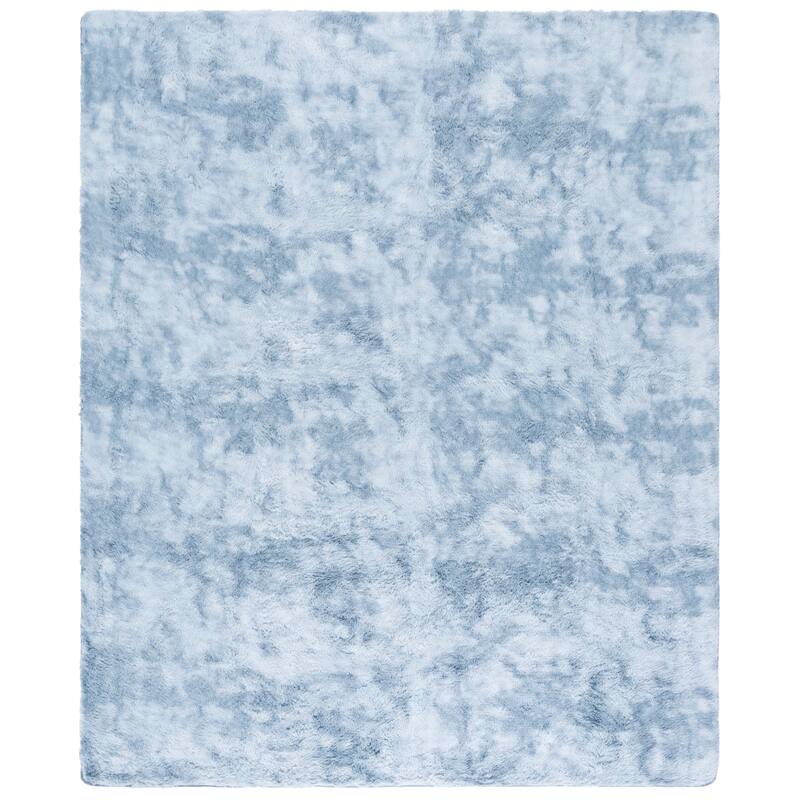 SAFAVIEH Rainbow Shag Didy Shag Rug - 8' x 10' - Light Grey