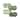 A&B Home Set of 8 13" Assorted Charger Plates