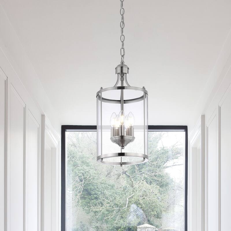 GetLedel 5-Light Glass Lantern Pendant