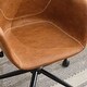 preview thumbnail 33 of 37, Back Support Home Desk Chair, Ergonomic Chair with Frame and Arms, Height Adjustable Rolling Swivel Office Chair - N/A